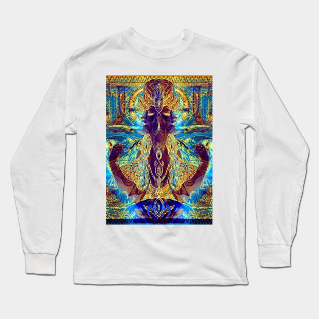 Alphonse Mucha Remixed 03 Long Sleeve T-Shirt by chilangopride